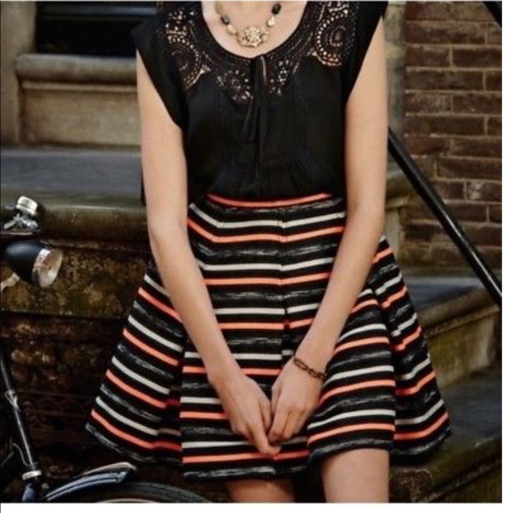 HD in Paris for Anthropologie Ribboned Swing Skirt
